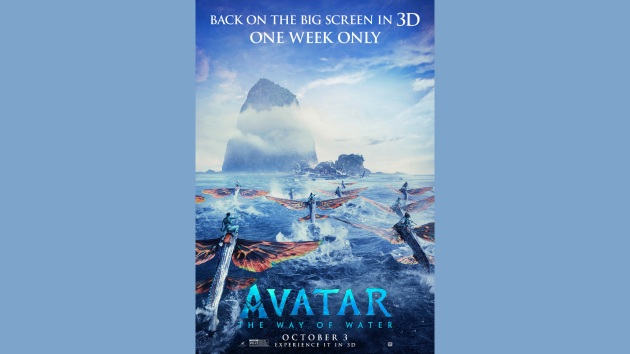 ‘Avatar: The Way of Water’ returns to theaters for one-week 3D rerelease