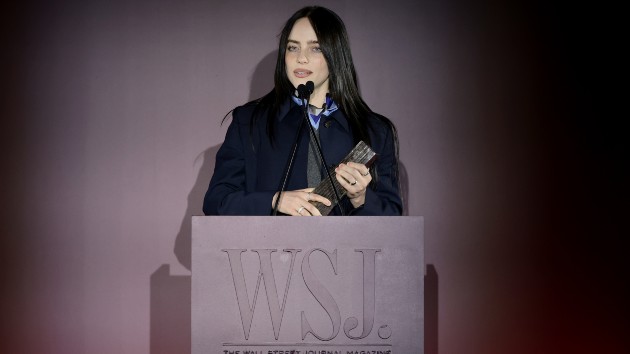Billie Eilish calls out billionaires while accepting award: ‘Give your money away’