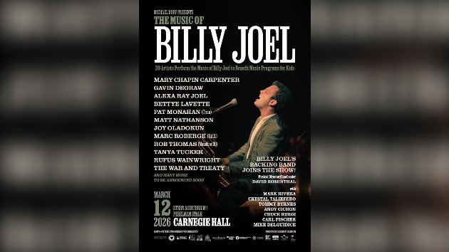 Billy Joel Carnegie Hall tribute to feature Rob Thomas, Gavin DeGraw, Train’s Pat Monahan & many more