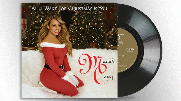All she wants for Christmas: Mariah Carey sets all-time chart record with 20th week at #1